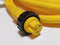 Cooper 5000109-5CN 3-Pin Female 600V 13A 16AWG STOW Yellow 3M Power Cable - New