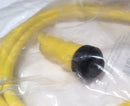 Allen Bradley 889N-F3AEA-6F 3-Pin Straight AC 10A 300V 6' Yellow Cable - New