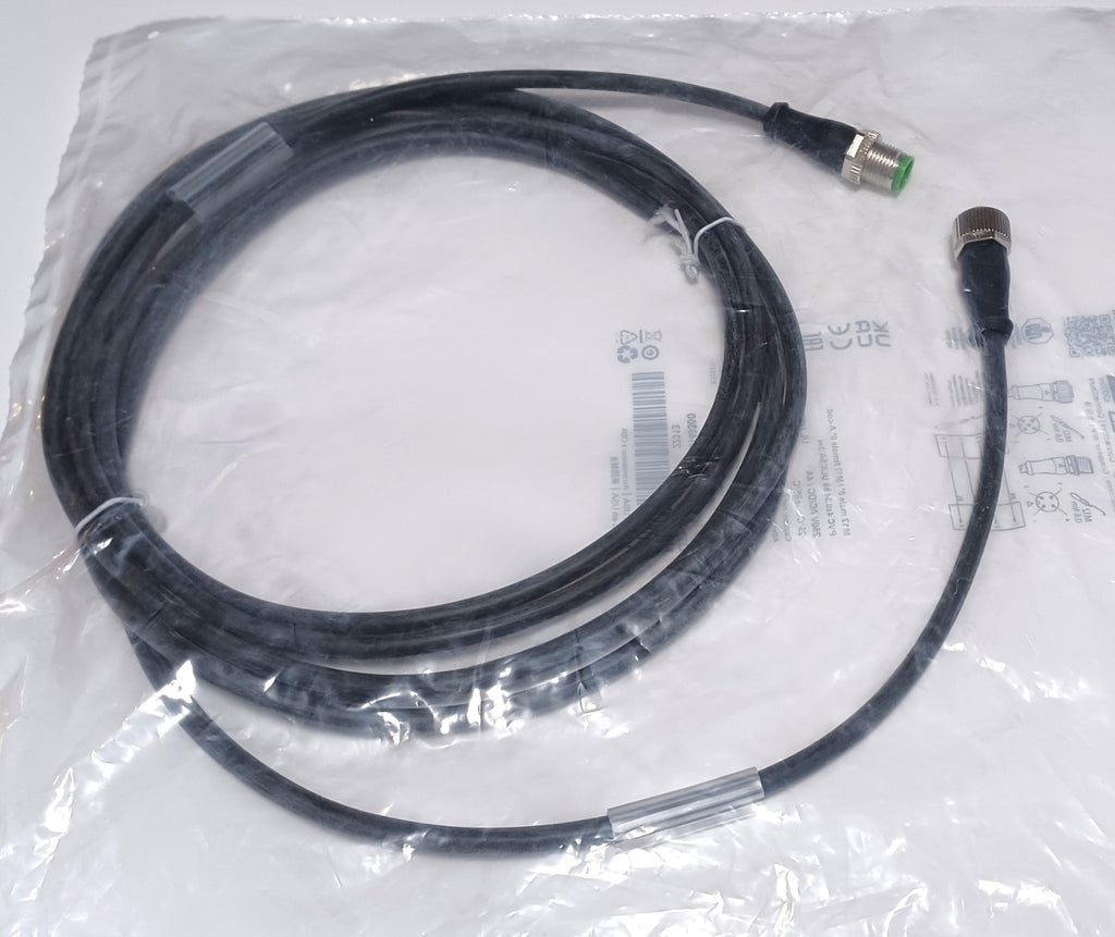 Murr 7000-40021-6140300 M12 Male - M12 Female Straight 4-Pin Sensor Ca ...