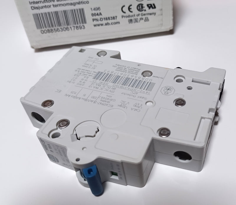 Allen Bradley 1492-SPM1B150 Ser.D 1492-SP 15A Circuit Breaker - New