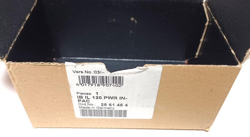 Phoenix Contact IB IL 120 PWR IN-PAC InLine Terminal Block Module 2861454