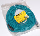 Turck RSCD RJ45 440-10M Ethernet Cable 10 Meter Male M12 4 Pin RJ45 U3-00892 New