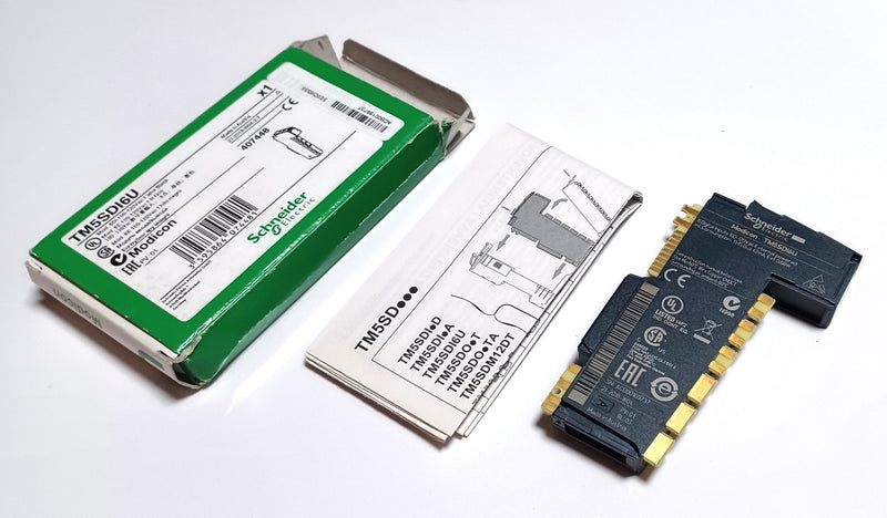 Schneider TM5SDI6U Digital Input Module SDI6U Modicon TM5 IP20 Modular I/O - New