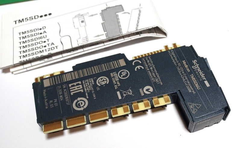 Schneider TM5SDI6U Digital Input Module SDI6U Modicon TM5 IP20 Modular I/O - New