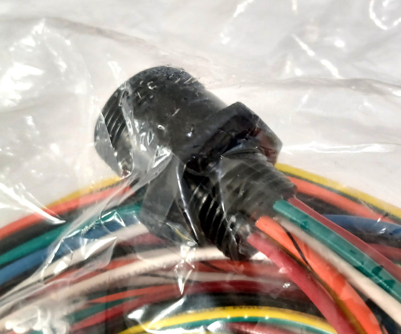 Brad Connectivity 3R1004A20F060 Bulkhead 10 Pos Female to 10 Wire Leads 6' 16AWG