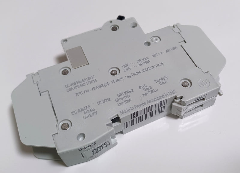 Schneider 60103 Multi 9 C60 1P 2A 240V Circuit Breaker - New