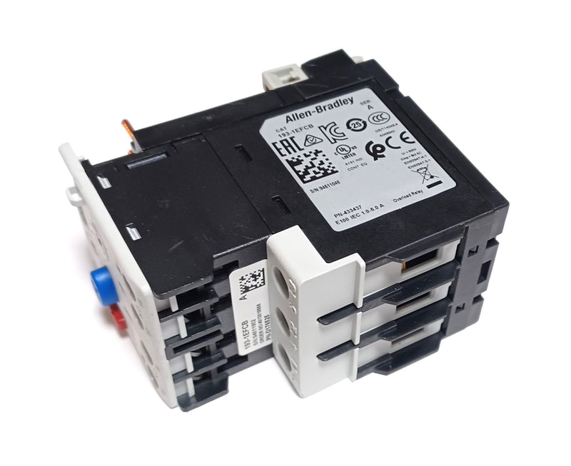 Allen Bradley 193-1EFCB Ser.A 1.0-5.0 Amps E100 Overload Relay Used - Excellent!