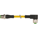 MURR 7000-40121-0240200 (2) Meter M12 Male Straight to M12 Female 90 4-Pin Cable