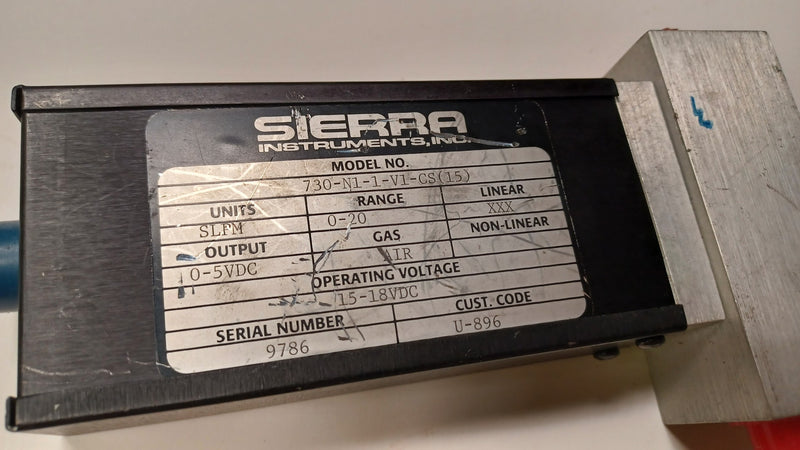 Sierra 730-N1-1-V1-CS (15) Mass Flow Meter