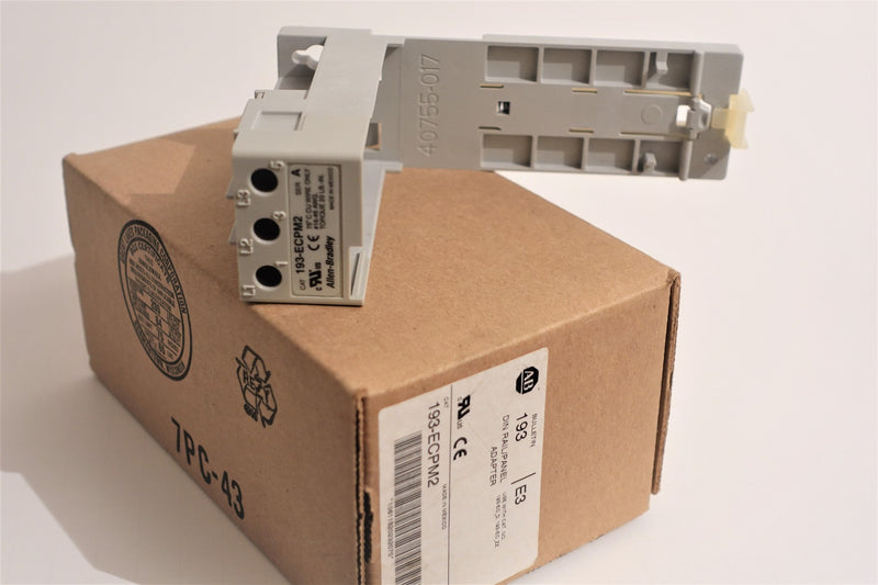 Allen Bradley 193-ECPM2 Ser:A Din Rail Panel Adapter
