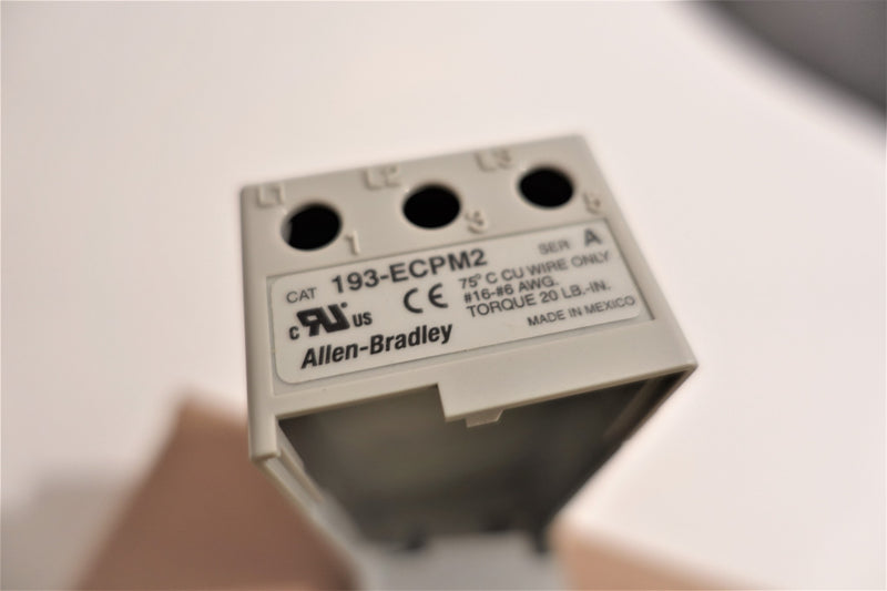 Allen Bradley 193-ECPM2 Ser:A Din Rail Panel Adapter