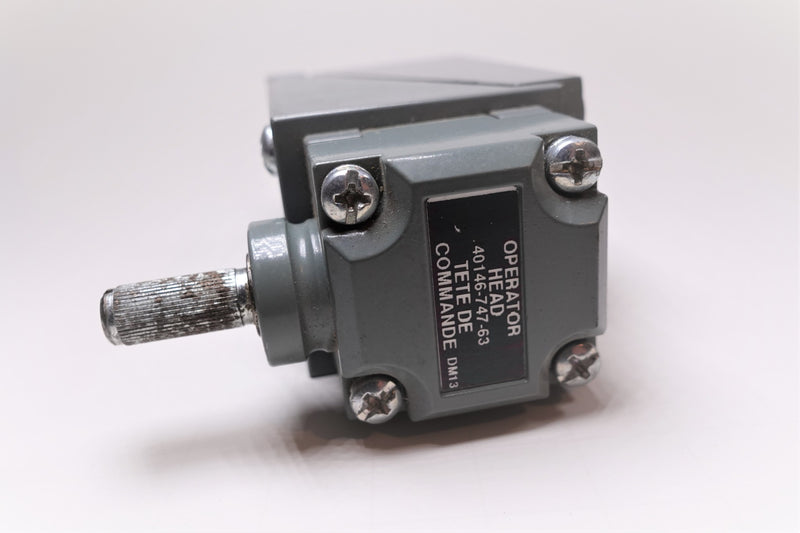 Allen Bradley 802T-AP Limit Switch Side Rotary Head 40146-747-63