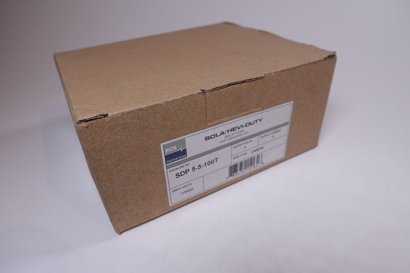 Sola / Hevi-Duty SDP 5-5-100T Power Supply Input: 115/230 Out: 5VDC 5A