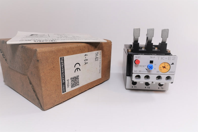 Fugi Electric Co.,Ltd. TK-E2 4-6A Thermal Overload Relay