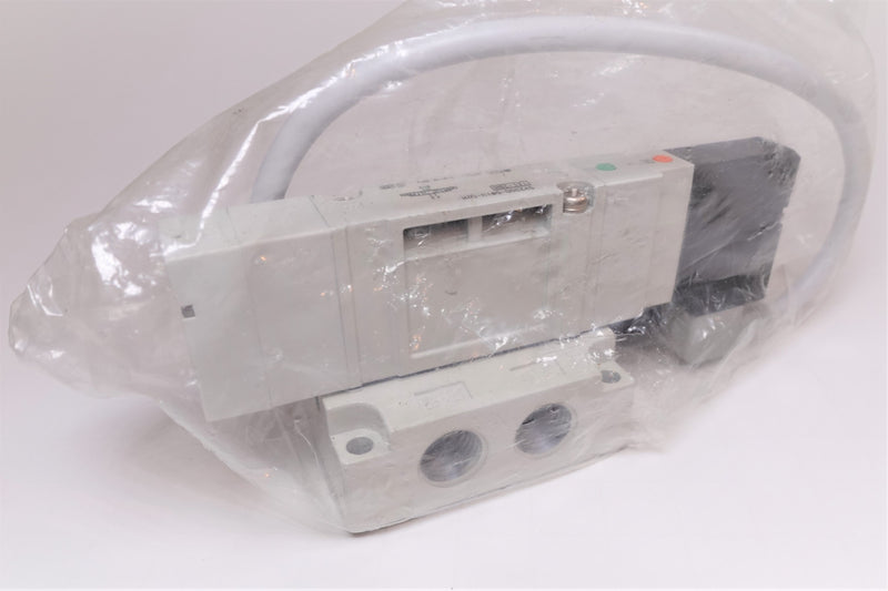 SMC SV2300-5W1U-02N 24VDC Solenoid Valve & Manifold Assembly