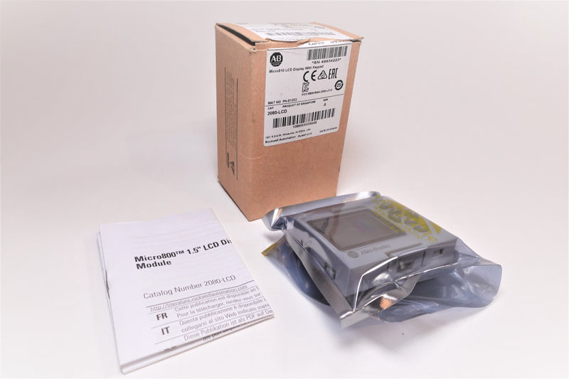 Allen Bradley 2080-LCD Micro810 LCD Display With Keypad