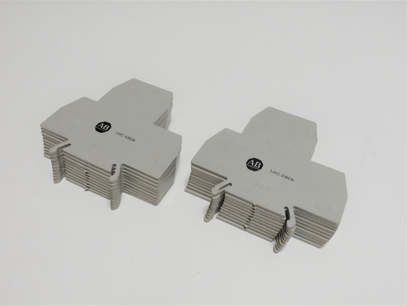 Allen Bradley 1492-EBD6 ( Lot of 20 ) Terminal Block End Barriers