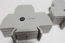 Allen Bradley 1492-EBD6 ( Lot of 20 ) Terminal Block End Barriers