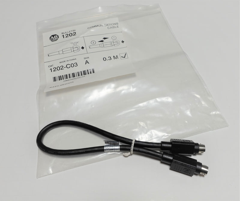 Allen Bradley 1202-C03 Programming Communications Cable A22105-134-19