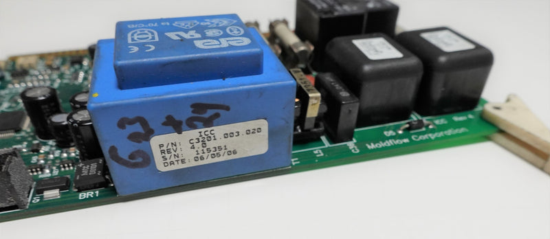 Moldflow C3201.003.020 Dual Zone Fused Temperature Control Board