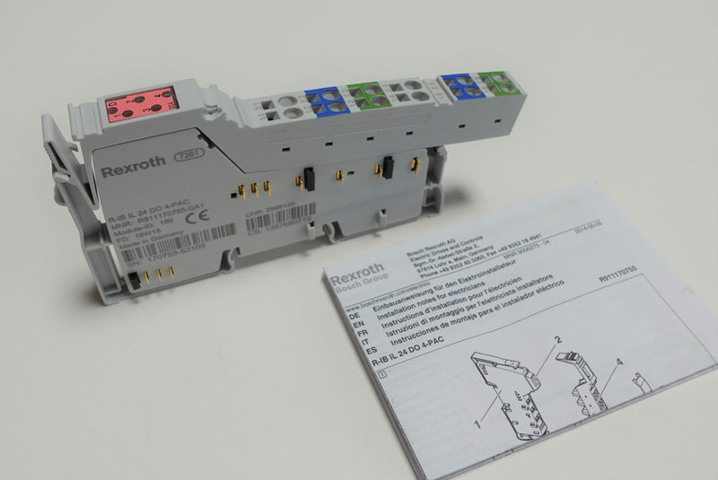 Rexroth Bosch R911170755-GA1 Terminal Module R-IB IL 24 DO 4-PAC (NNB)