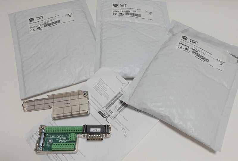 Allen Bradley 2090-K6CK-D26M (Lot of 3) Low Profile 26 Pos. K6K I/O Connector