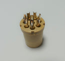 Schaltbau 1-1410-279342 G18 E- 8S/L Socket Insert 8-Pin Solder Connector 10/42