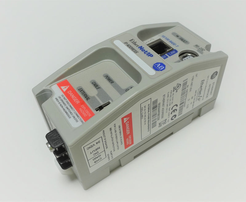 Allen Bradley 1761-NET-ENI Ser:D FW: 3.22 Ethernet IP Interface Module