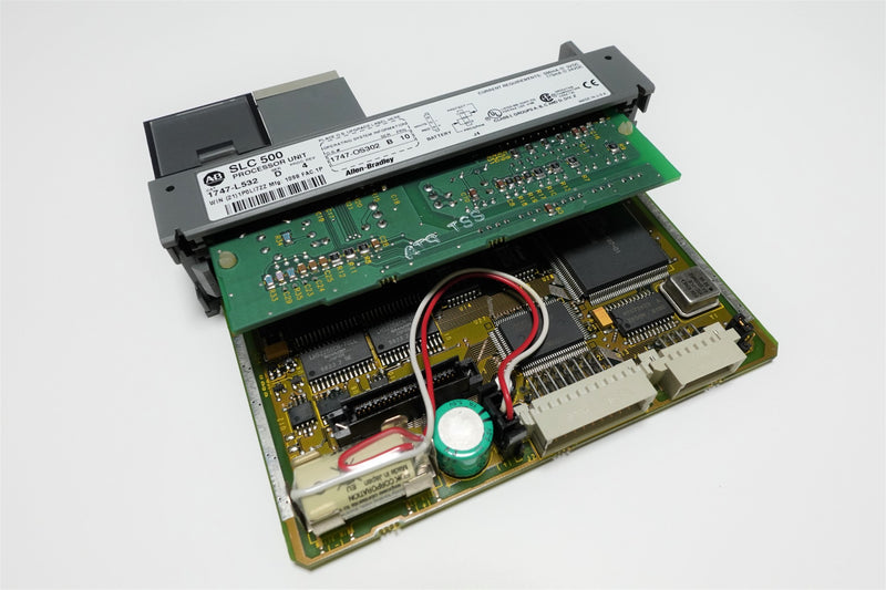 Allen Bradley 1747-L532 Ser:D Rev:4 SLC 500 PLC Processor Unit 5/03 CPU
