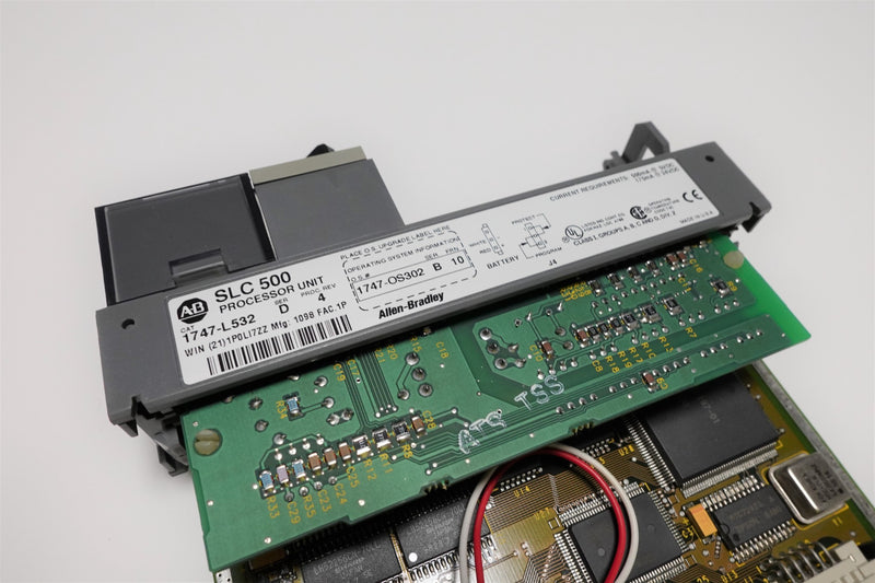 Allen Bradley 1747-L532 Ser:D Rev:4 SLC 500 PLC Processor Unit 5/03 CPU