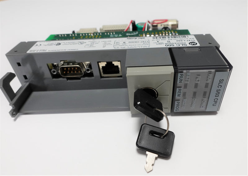 Allen Bradley 1747-L532 Ser:D Rev:4 SLC 500 PLC Processor Unit 5/03 CPU