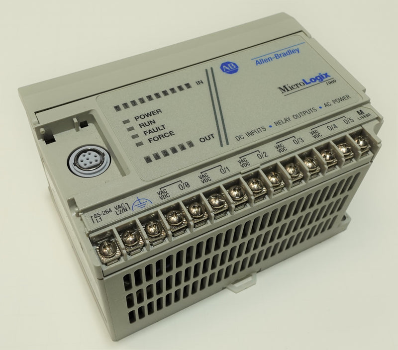 Allen Bradley 1761-L16BWA Ser:E FRN:1.0 MicroLogix 1000 PLC
