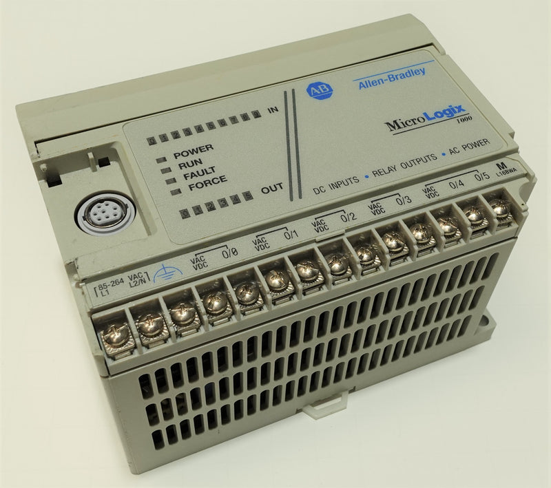 Allen Bradley 1761-L16BWA Ser:E FRN:1.0 MicroLogix 1000 PLC