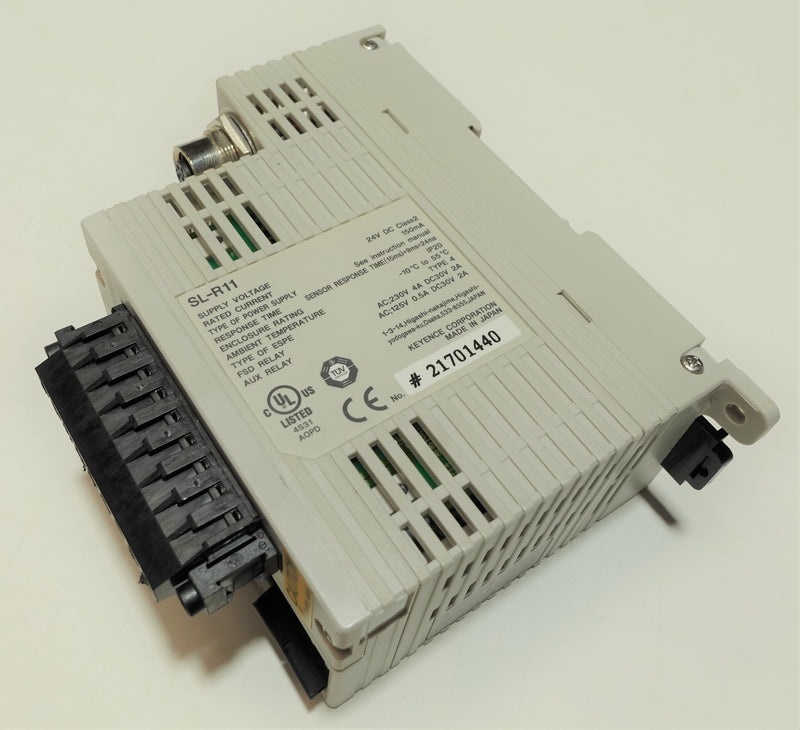 Keyence SL-R11 24VDC Light Curtain Safety Relay