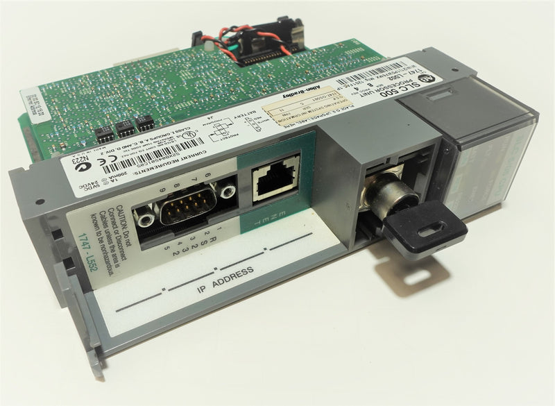 Allen Bradley 1747-L552 Ser:B Rev:4 1747-OS501 Ser:C FRN:11 SLC 5/05 CPU