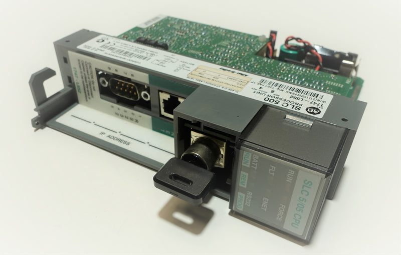 Allen Bradley 1747-L552 Ser:B Rev:4 1747-OS501 Ser:C FRN:11 SLC 5/05 CPU