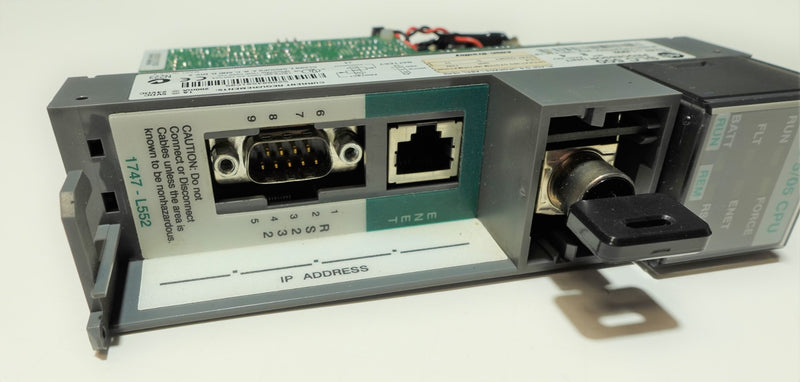 Allen Bradley 1747-L552 Ser:B Rev:4 1747-OS501 Ser:C FRN:11 SLC 5/05 CPU