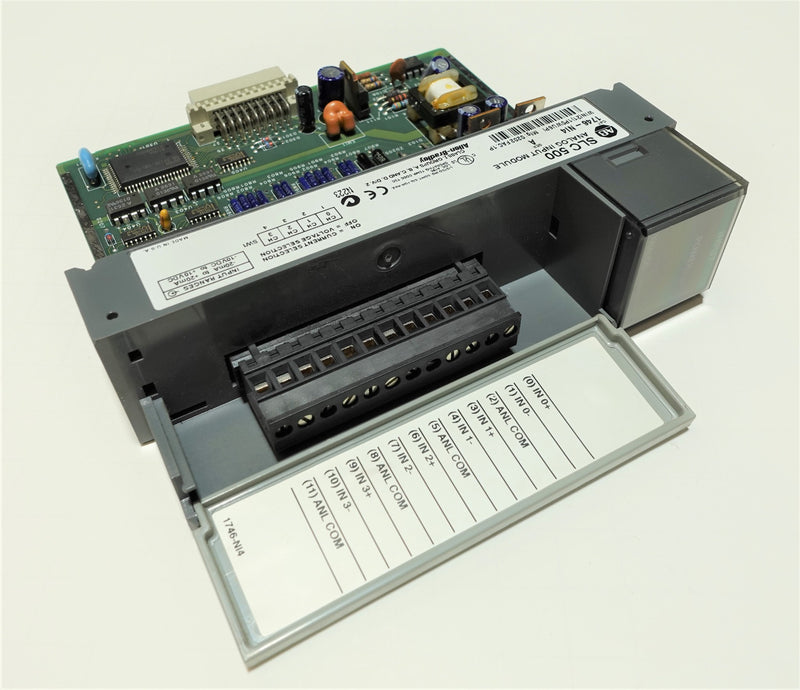 Allen Bradley 1746-NI4 Ser:A SLC 500 Analog Input Module