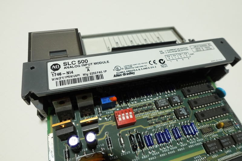 Allen Bradley 1746-NI4 Ser:A SLC 500 Analog Input Module