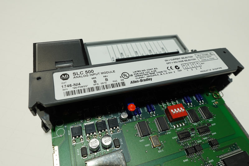 Allen Bradley 1746-NI4 Ser:B Rev:B SLC 500 Analog Input Module