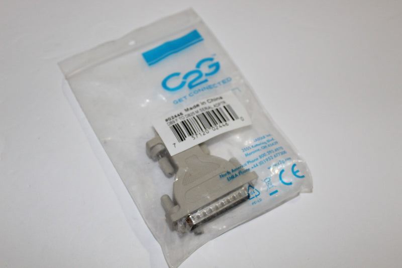 Lastar Inc 2446 DB9 F TO DB25 M Serial Adapter