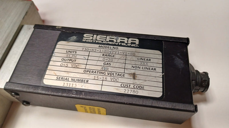 Sierra 730-N2-1-E0-PV1-V1-S0 Mass Flow Meter